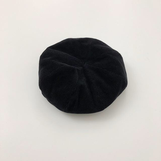 ニコアンド(niko and...)のニコアンド コーデュロイベレー帽 #ブラック(ハンチング/ベレー帽)
