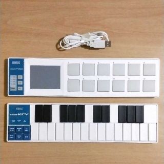 コルグ(KORG)の値下 送料込 KORG nanoKEY nanoPAD nano KEY PAD(MIDIコントローラー)