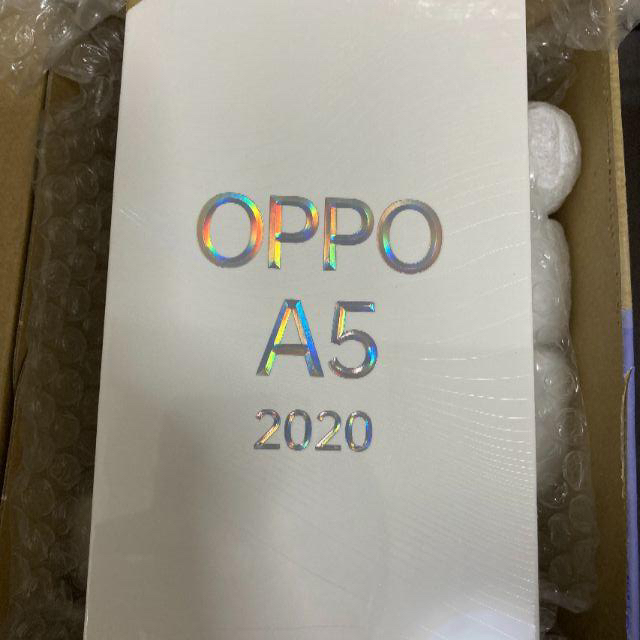 OPPO A5 2020 ブルー　シムフリ－