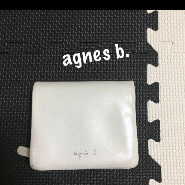 agnes b.(アニエスベー)のよよ様専用☆【正規品】キュートなアニエス・ベー　二つ折り財布　高級レザー レディースのファッション小物(財布)の商品写真