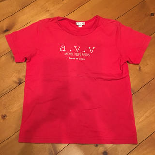 アーヴェヴェ(a.v.v)のa.v.v赤T(Tシャツ/カットソー)