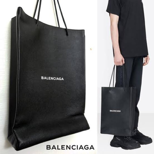 注目の福袋！ ショッパー バレンシアガ - Balenciaga トート M 黒 トートバッグ