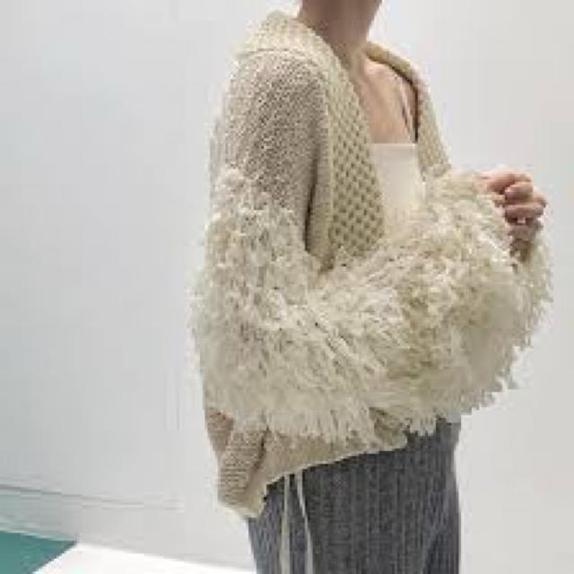 重要なお知 LEINWANDE patch work fringe top 白 ベスト a6jH2