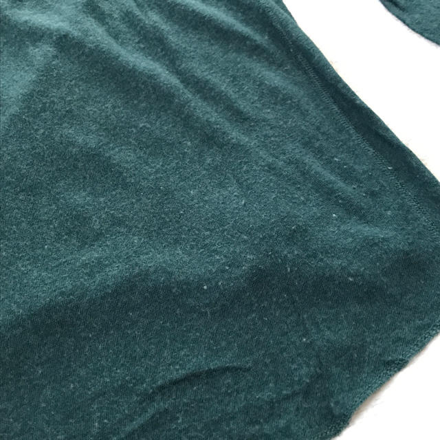 LOUNGE LIZARD(ラウンジリザード)の【シエタン様専用】ラウンジリザード　緑ロングTシャツ メンズのトップス(Tシャツ/カットソー(七分/長袖))の商品写真
