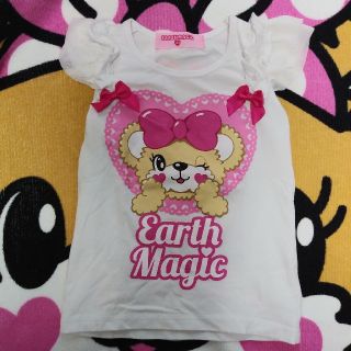 アースマジック(EARTHMAGIC)のアースマジック　マフィー　ノースリーブ　Tシャツ　100cm(Tシャツ/カットソー)