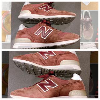 ニューバランス(New Balance)のニューバランス M1400 27.0 廃盤品　希少　バーガンディーカラー(スニーカー)