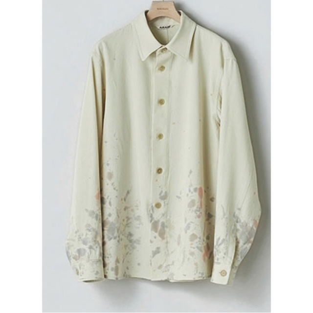 ＷＡＳＨＡＢＬＥＷＯＯＬＭＡＸＳＥＲＧＥＨＡＮＤＰＡＩＮＴＥＤＳＨＩＲＴＳシャツ