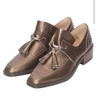 アメリヴィンテージ(Ameri VINTAGE)のAmeri VINTAGE　STUDS TASSEL LOAFER(ローファー/革靴)