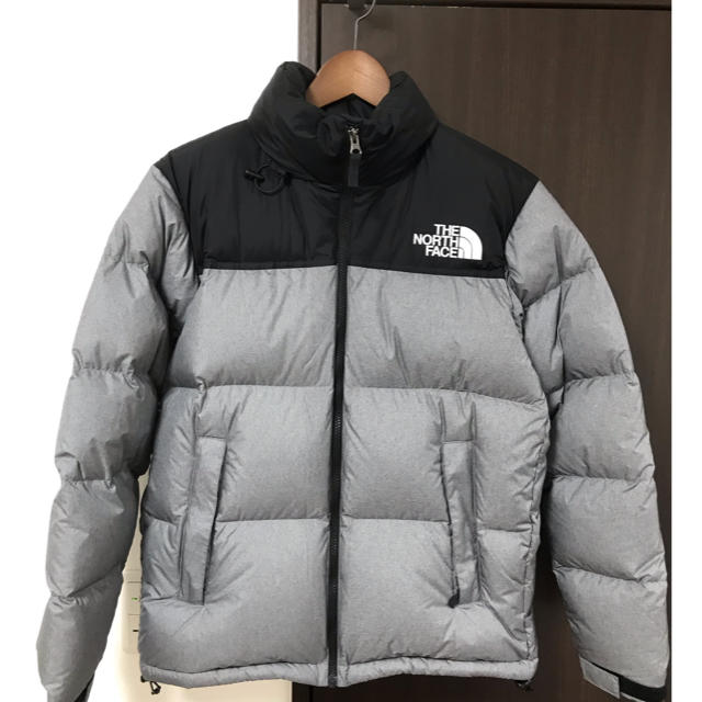 THE NORTH FACE(ザノースフェイス)のヌプシジャケット　ミックスグレー　M ノースフェイス  メンズのジャケット/アウター(ダウンジャケット)の商品写真