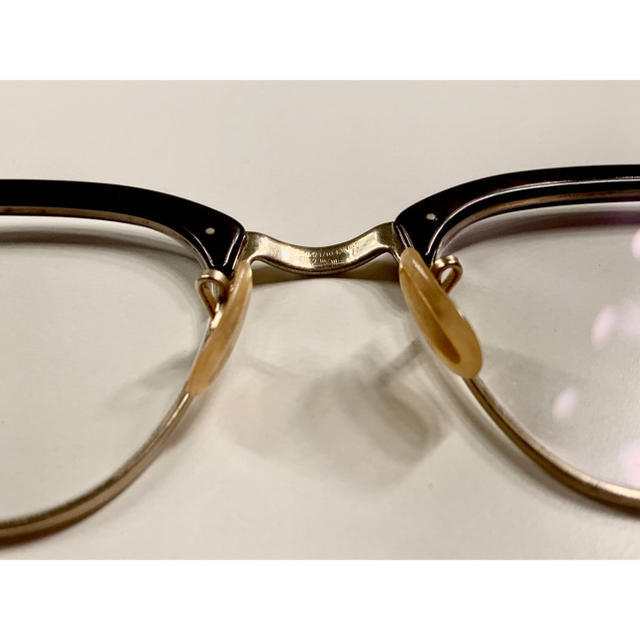 名作　SHURON RONSIR ヴィンテージ　眼鏡 メンズのファッション小物(サングラス/メガネ)の商品写真