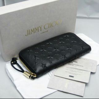 ジミーチュウ(JIMMY CHOO)の【限定値下げ！！】スターエンボス FILIPAジミーチュウウォレット(長財布)