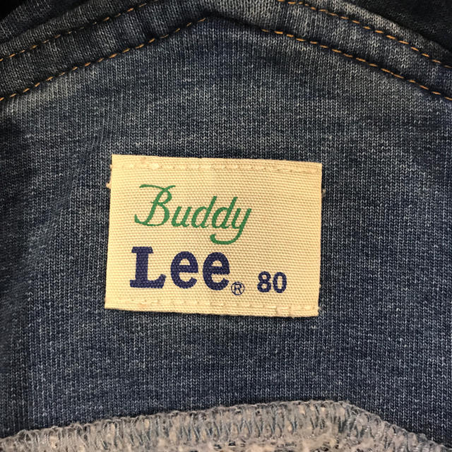 Buddy Lee(バディーリー)のデニム　ジャンパースカート キッズ/ベビー/マタニティのベビー服(~85cm)(スカート)の商品写真
