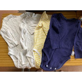 ユニクロ(UNIQLO)のユニクロ　インナー90㎝　4枚セット(下着)