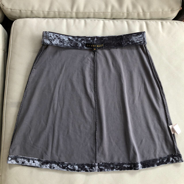 シルバーグレーセットのスカート レディースのスカート(ミニスカート)の商品写真