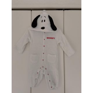 ニシマツヤ(西松屋)の【美品】SNOOPY 着ぐるみ ベビー(ロンパース)