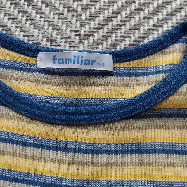 familiar(ファミリア)のタンクトップ 100 familiar BABCHIP 車 2枚セット キッズ/ベビー/マタニティのキッズ服男の子用(90cm~)(Tシャツ/カットソー)の商品写真