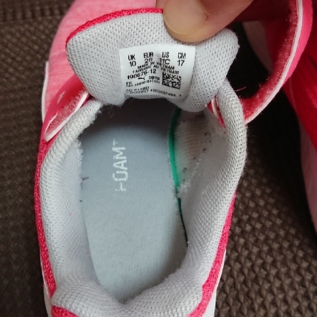 PUMA(プーマ)の◎PUMA プーマ キッズ スニーカー◎サイズ17cm ピンク 女の子 キッズ/ベビー/マタニティのキッズ靴/シューズ(15cm~)(スニーカー)の商品写真