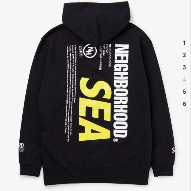 NEIGHBORHOOD(ネイバーフッド)のNEIGHBORHOOD 20ss WIND AND SEA HOODED  メンズのトップス(パーカー)の商品写真