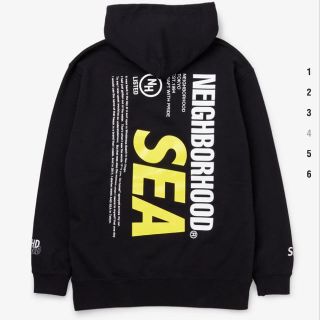 ネイバーフッド(NEIGHBORHOOD)のNEIGHBORHOOD 20ss WIND AND SEA HOODED (パーカー)