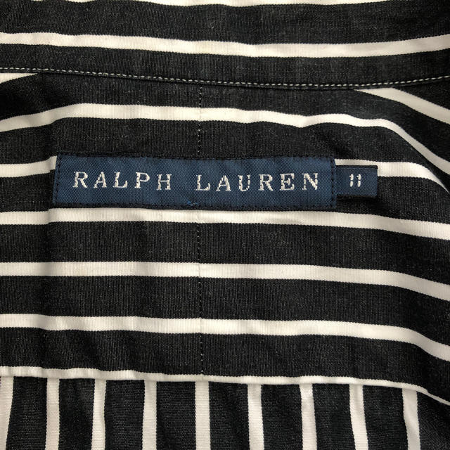 Ralph Lauren(ラルフローレン)のラルフローレン  11 ブラウス　ストライプ レディースのトップス(シャツ/ブラウス(半袖/袖なし))の商品写真