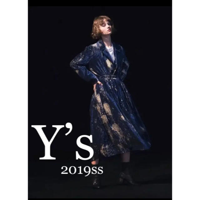 ヨウジヤマモト　y's 2019ss ベロア袴パンツ