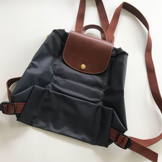 LONGCHAMP(ロンシャン)の美品　longchamp ル プリアージュオリジナル バックパック レディースのバッグ(リュック/バックパック)の商品写真