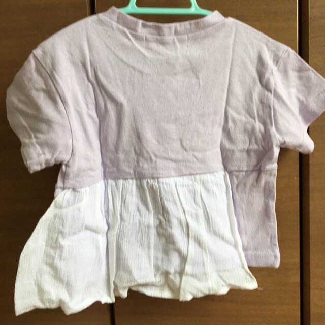 ZARA KIDS(ザラキッズ)の未使用　タグ付き　ペプラム　Tシャツ　トップス　最終価格 キッズ/ベビー/マタニティのベビー服(~85cm)(Ｔシャツ)の商品写真