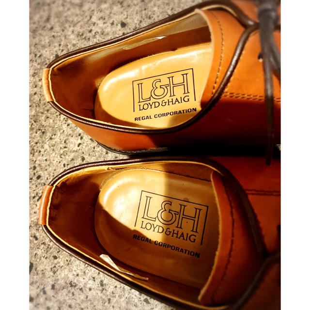 REGAL(リーガル)のリーガル REGAL L&H Uチップ ブラウン 25㎝ メンズの靴/シューズ(ドレス/ビジネス)の商品写真