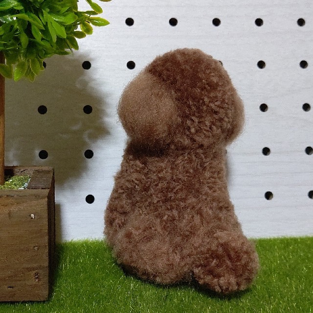 犬ぽんぽん　プードルハンドメイド