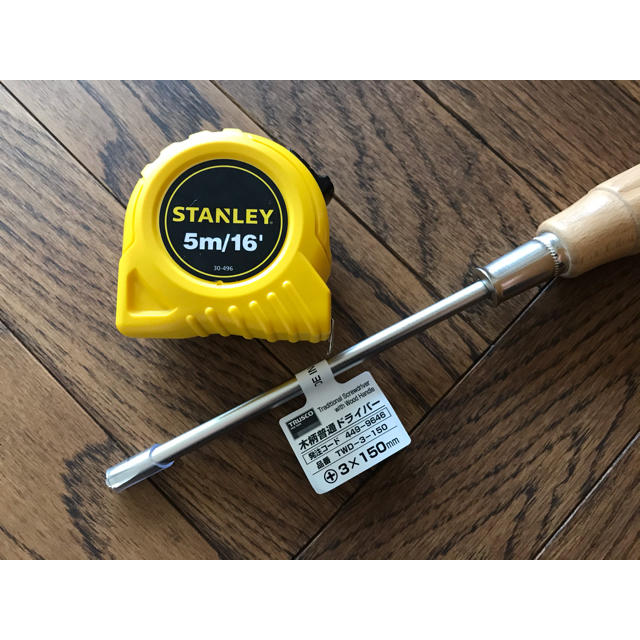 Stanley(スタンレー)のSTANLEYメジャー／TRUSCOプラスドライバー　セット スポーツ/アウトドアの自転車(工具/メンテナンス)の商品写真