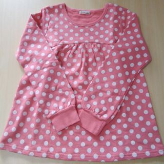 ブランシェス(Branshes)のkittyさま専用☆新品　ブランシェス　ドット柄トレーナー　ピンク　150(Tシャツ/カットソー)