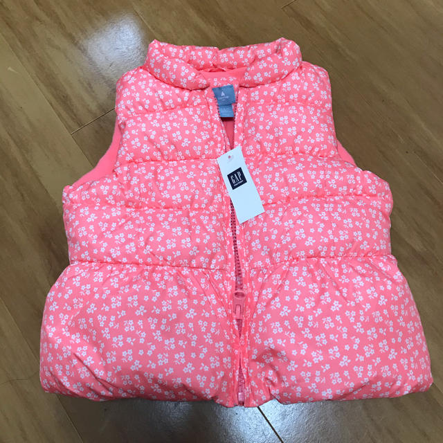 baby gap フリース　ダウンベスト　新品タグ付きキッズ服女の子用(90cm~)