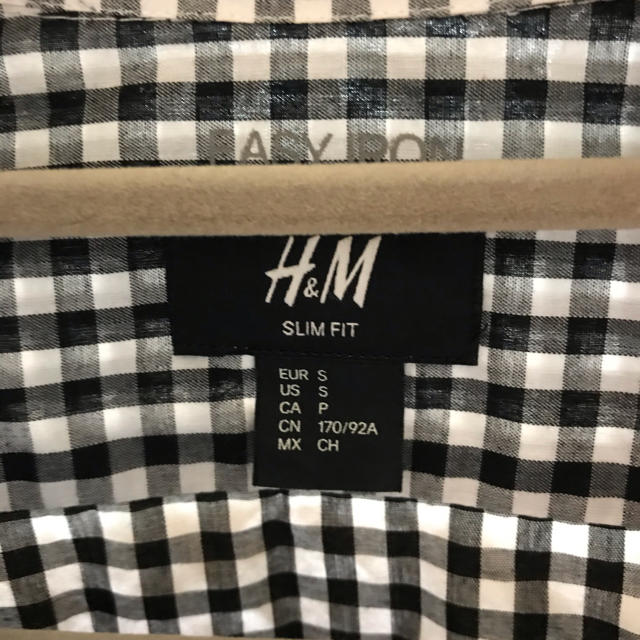 H&M(エイチアンドエム)のギンガムチェックシャツ メンズのトップス(シャツ)の商品写真