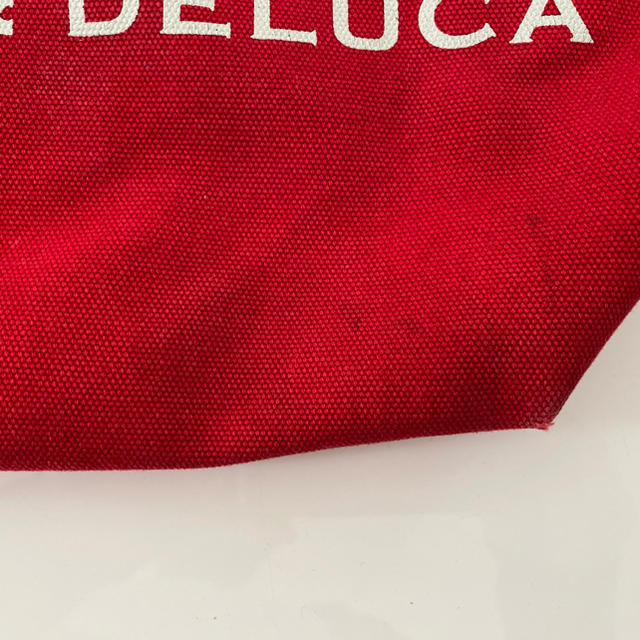 DEAN & DELUCA(ディーンアンドデルーカ)のDEAN&DELUCA  トートバッグS  赤 レディースのバッグ(エコバッグ)の商品写真