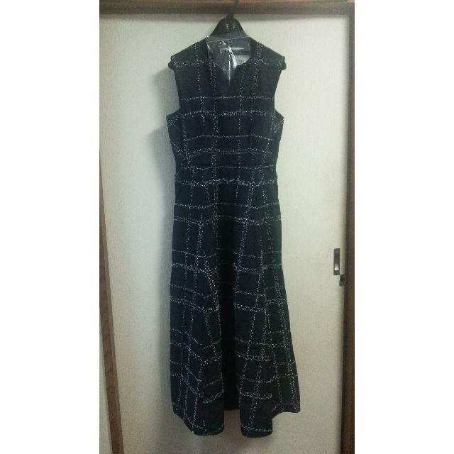 Ameri VINTAGE(アメリヴィンテージ)のるんるん様専用即完売 NEEDLE CHECK DRESS Mサイズ レディースのワンピース(ロングワンピース/マキシワンピース)の商品写真