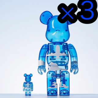 メディコムトイ(MEDICOM TOY)のANA BE@RBRICK 100%&400% ベアブリック (航空機)