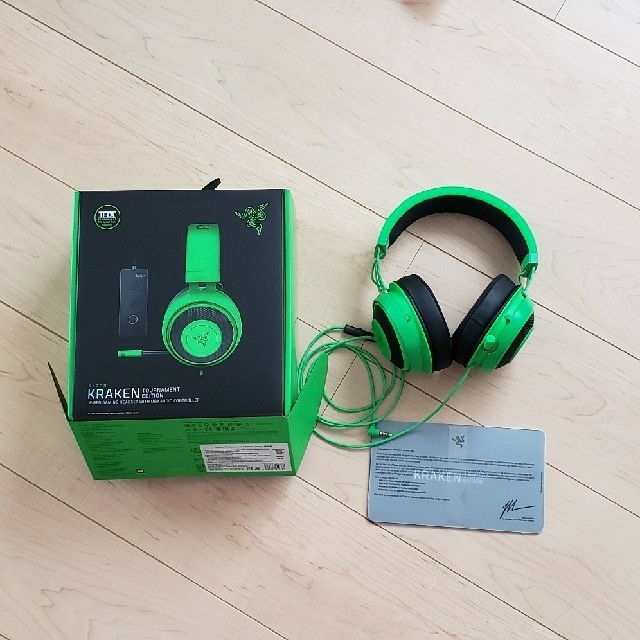 Razer KRAKEN  GREEN　ヘッドセットのみ