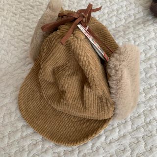 フタフタ(futafuta)のflight cap beige(帽子)