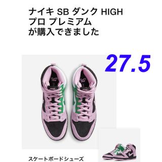 ナイキ(NIKE)のNIKE SB DUNK HIGH PRO PRM INVERT CELTICS(スニーカー)