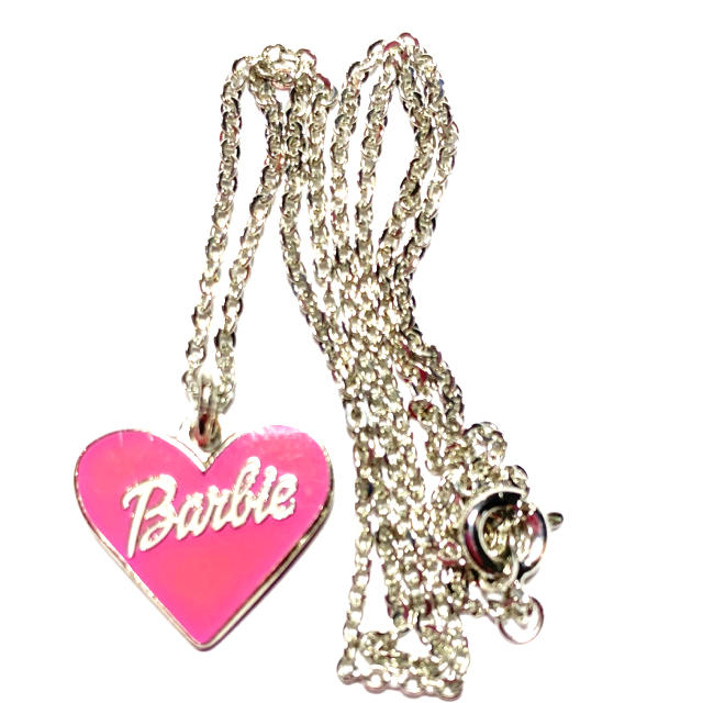 Barbie(バービー)のネックレス　Barbie ハート　ハートネックレス レディースのアクセサリー(ネックレス)の商品写真