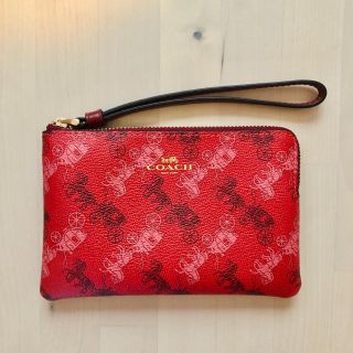 コーチ(COACH)のコーチ COACH リストレット　ポーチ　財布(ポーチ)