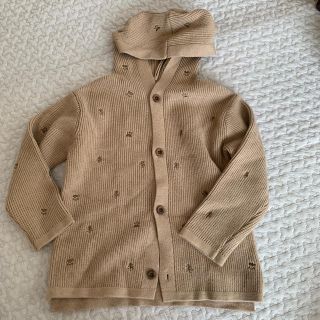 ザラキッズ(ZARA KIDS)のZARA baby フード付きcardigan(カーディガン)