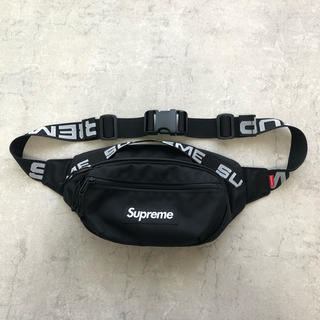 シュプリーム(Supreme)のsupreme waist bag 2018ss black(ウエストポーチ)