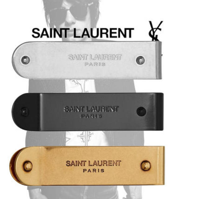 saintlaurent サンローラン マネークリップ ビルクリップ　財布