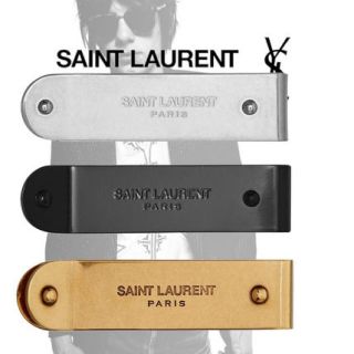 サンローラン(Saint Laurent)のsaintlaurent サンローラン マネークリップ ビルクリップ　財布(マネークリップ)