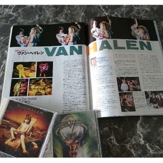 VAN HALEN CD2枚&MusicLife1989年3月号(ポップス/ロック(洋楽))