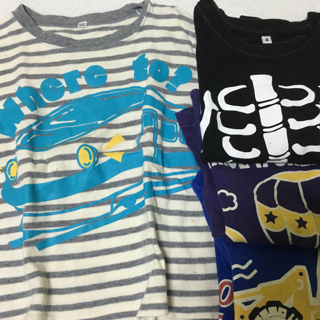 ロンTまとめ売り キッズ/ベビー/マタニティのキッズ服男の子用(90cm~)(Tシャツ/カットソー)の商品写真