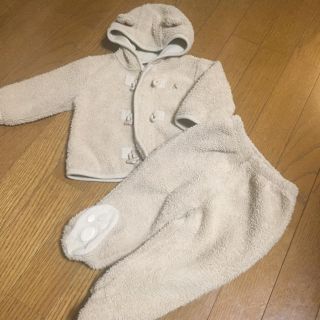 ベビーギャップ(babyGAP)の〈専用ページ〉ベビーギャップ✳︎GAP✳︎ボアカバーオール 80(カバーオール)