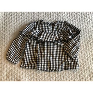 ザラキッズ(ZARA KIDS)のZARAbabygirl  フリルブラウス(シャツ/カットソー)