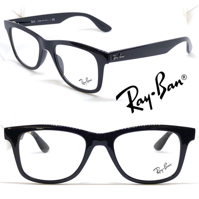 Ray Ban レイバン メガネ RB4640-V-F 2000 ブラック サングラス/メガネ